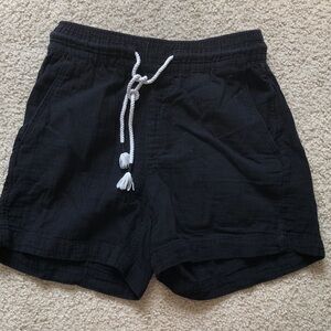 Old Navy black beach material shorts
women’s extra small